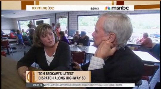 Director Interviewed by Tom Brokaw